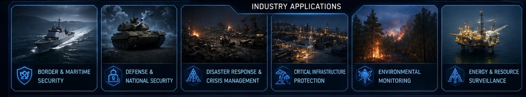 Industry applications for hyperspectral, multispectral and thermal infrared sensors