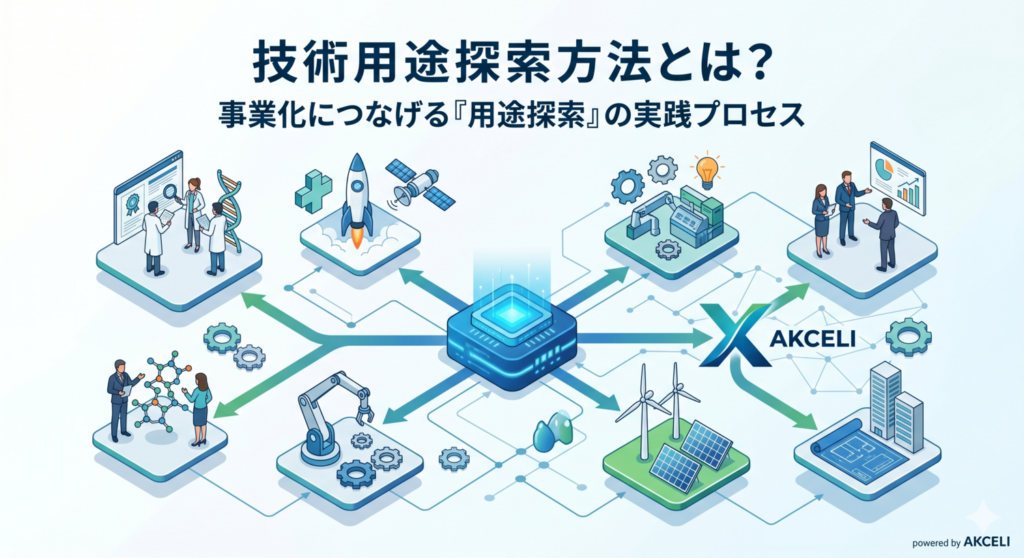 技術用途探索の方法とは？R&Dの成果を最大化するフレームワークと実践プロセス