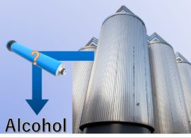 発酵槽からの連続的なアルコール除去技術