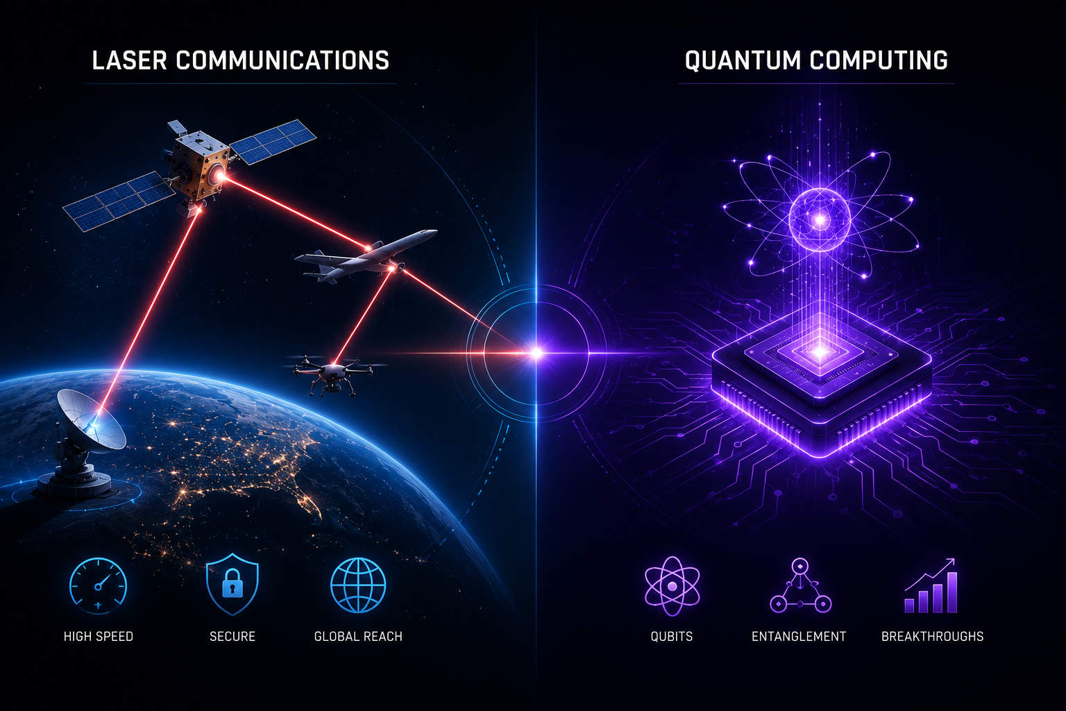 Optical and RF satellite connectivity network visualization